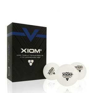 참피온 엑시옴 V ITTF 탁구공 6입 화이트 ITTF