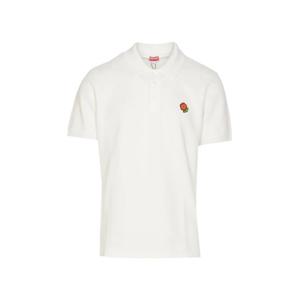 겐조 팝 자수 폴로 반팔티셔츠 화이트 남성 FF5 5PO542 4PU 02