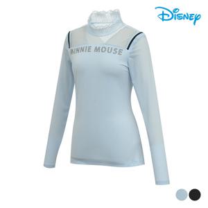 [디즈니골프] 여성 프릴 반목 티셔츠 DM1LTS012
