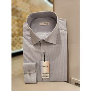 듀퐁셔츠 슬림핏 긴팔 SE5SM21LS367SGY 스트레치원단 그레이 체크 신상품 선물용