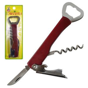 f삼덕 다용도 오프너5693 캔 병따개 와인스크류 코르