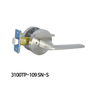 현대디엘 문고리 목문레버 욕실용 3100TP-109 SN-S 문고리