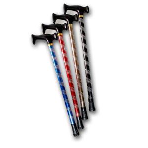 등산 손잡이 지팡이 1단 T자 등산스틱 등산장비