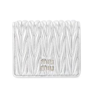 미우미우 마테라쎄 여성 반지갑 5MV204 AFPP F0118