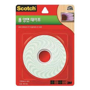 3M 스카치폼양면테이프 2140(12mmx4m)