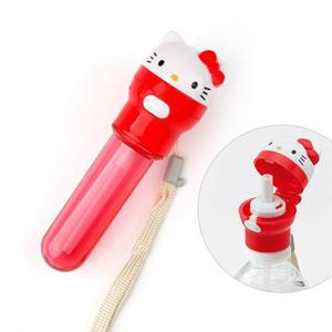 캐릭터 스케이터 헬로키티 얼굴 빨대 휴대케이스 페트병용