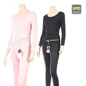 여성 웜업히트 U넥 상의 OR 웜업타이즈 내의 내복