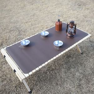 캠핑 가죽 테이블 매트 (L)