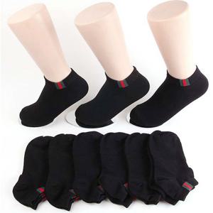 여성용 포인트 발목양말 검정(10족)