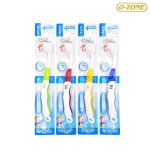 오죤 주니어 초등학생 아동 부드러운 미세모 칫솔 4개