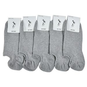 골지형태 여자 덧신 실리콘 양말 페이크삭스 5족