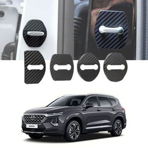 도어체커 도어스트라이커 올뉴 싼타페 TM 전용 커버 카본