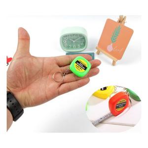 휴대용 미니 소형 열쇠고리 1M 줄자 1P