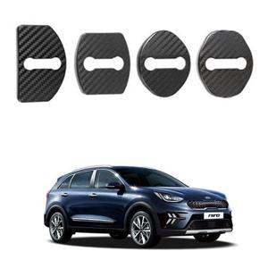 자동차용품 니로EV 도어스트라이커 커버 카본