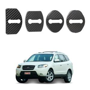 도어체커 싼타페CM더스타일 도어스트라이커 커버 카본