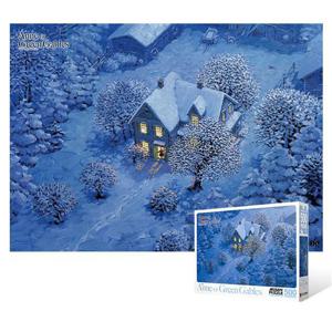 500피스퍼즐 500피스 직소퍼즐 - 빨강머리 앤 겨울밤