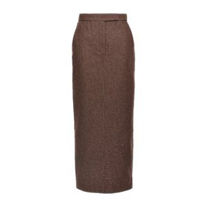 막스마라 롱 데님 이펙트 코튼 스커트 2511101013600 002