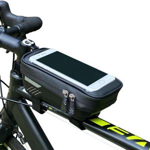 자전거 프레임 가방 핸드폰 거치백 거치대 하드형ks36