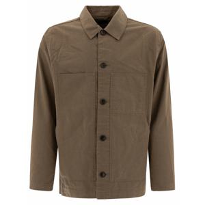 [VINCE] 라프리마 남성 코튼 앤 린넨 유틸리티 자켓 M08164042A 222SHR 그린 /3