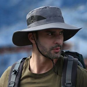 남성 아웃도어 등산 여행 메쉬 벙거지 정글모자