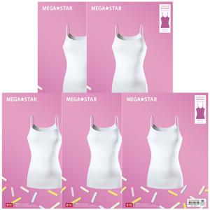 BYC여쥬니어학생용순면끈나시런닝5매BPR5005