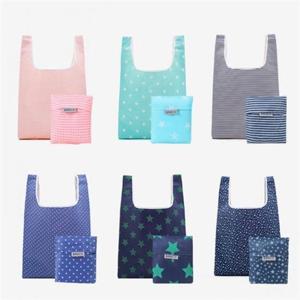 휴대용 에코백 접이식 장바구니 가방 시장바구니