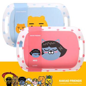카카오프렌즈 단단한 카카오 노보핸들 쟁반 중형