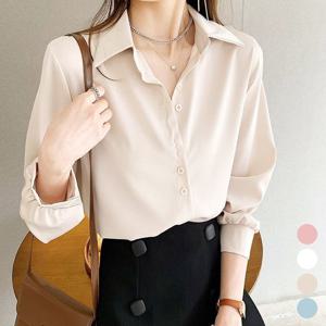 기본 쉬폰 블라우스 URD-096