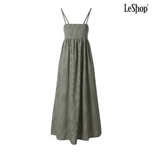 [르샵]스퀘어 끈 레이어드 원피스 (DP1OW009A)