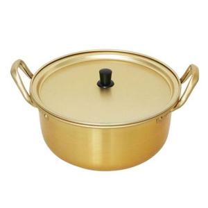 롯데 양은냄비 20cm 1p 양손 양푼 라면 전골 노란