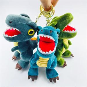 티라노 공룡 원터치링 휴대용 가방걸이 키링