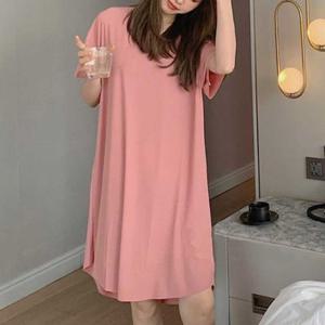 편한 여자옷 30대 의류 반팔 원피스 이지 웨어 코디