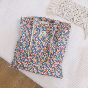 들꽃스케치 플라워 에코백 꽃무늬 숄더백 데일리 가방