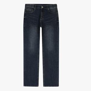 잠뱅이 HC09 남성 오비안밴드 J형자수 스트레이트핏 데님 AO3DIG513