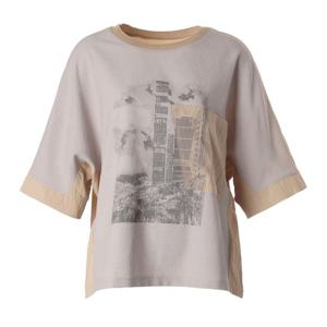 [벨리시앙]프린트 나염 블라우스 BL3211