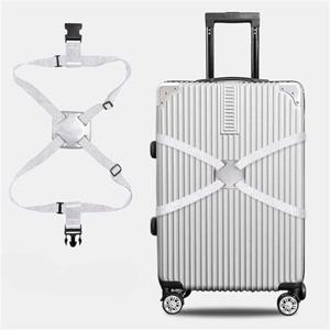 캐리어 연결 고정밴드 8자밴드 열림방지 버클 스트랩