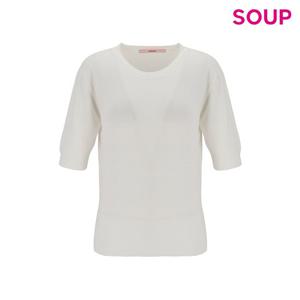 [숲]라운드 반팔 니트 (SB3SK35)