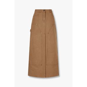 톰보이  9105132101 빅절개 디테일 롱스커트