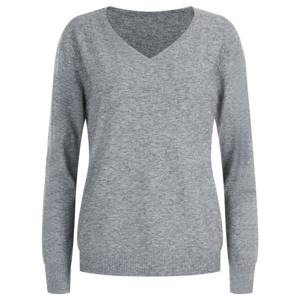 샵앤) 봄신상 여성 V넥 부드러운 무지 긴팔 니트 티셔츠 WNW-WKN-20330-그레이