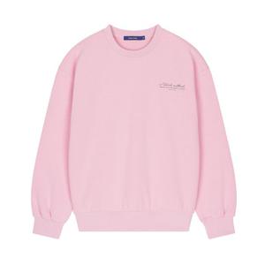 [클라이드앤] 유니 SET-UP 레터링 맨투맨 FPATS121U