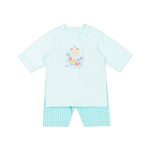 [오가닉맘]민트체크워니칠부이지웨어(MKSPEJ06)