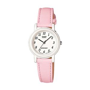 카시오 여성 가죽 쿼츠시계 LQ-139L-4B1