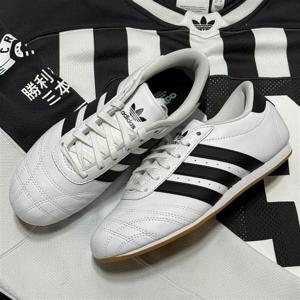 아디다스 공용 태권도 레이스 흰검 스니커즈 JS1194