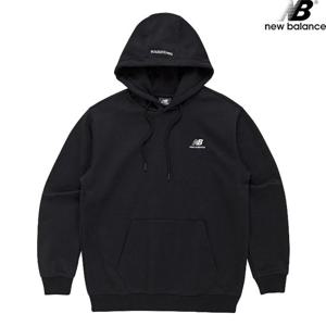 뉴발란스 NBN0D11013-BK 에센셜 스몰로고 후드티 공용 긴팔티
