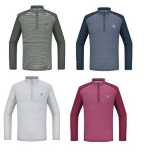 레드페이스 HC22 캠핑 등산 트레킹남성 아이스멜란라인짚티셔츠 REWMTSM24012