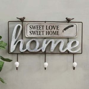 스위티홈 다용도 선반 벽걸이 빈티지 소품수납 홈데코