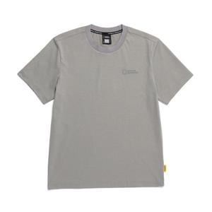 내셔널지오그래픽 N252UTS990 COOL MAX 베이직핏 반팔 티셔츠 STONE GREY