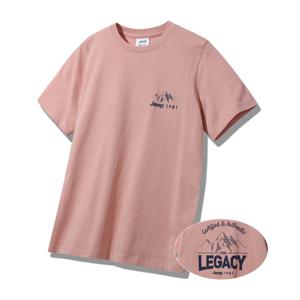 [지프]공용 루즈핏 LEGACY 마운틴 반팔티셔츠 JQ2TSU595