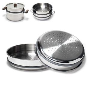 국내산 키친아트 304스텐 찜기 30cm 찜판 스티머