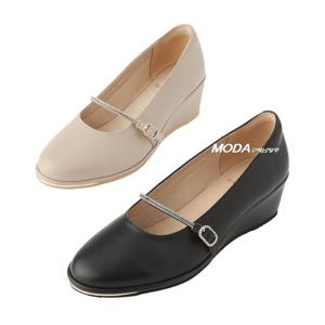 [엘칸토]경량 쿠션 초경량 웨지 여성 펌프스 1WD39X_GN